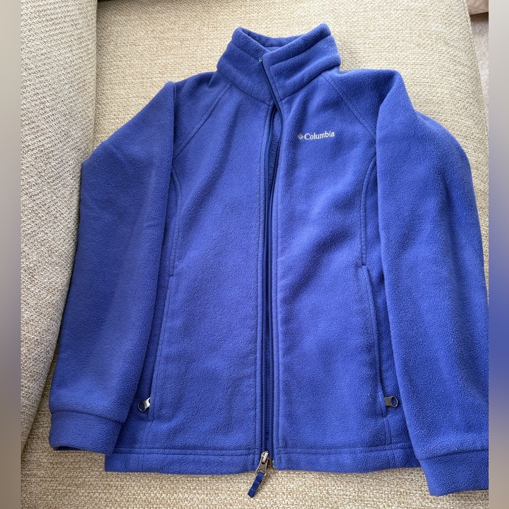 Columbia Royal Blue Fleece Jacket